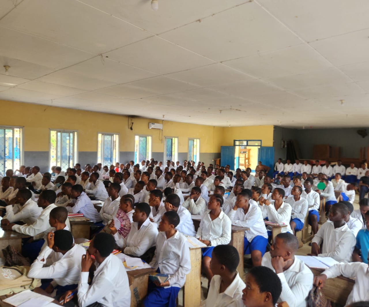 Empowering students at Presbyterian Secondary School Fiango, Kumba